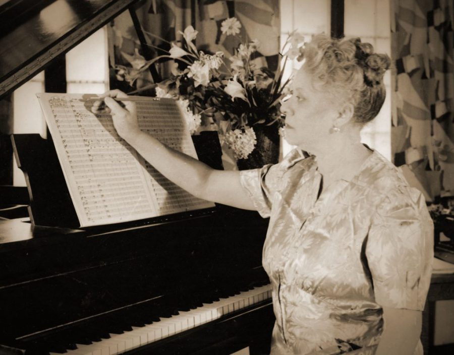 Florence Price at Piano