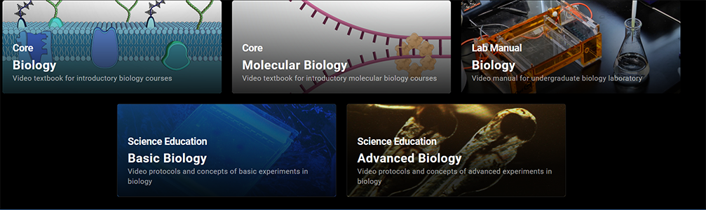 New Subscription: JoVE | Education Biology