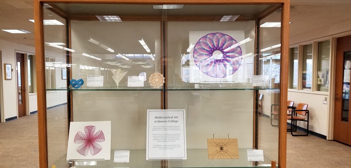 QC Makerspace – Two Exhibitions of Maker-Made Math Art on Display