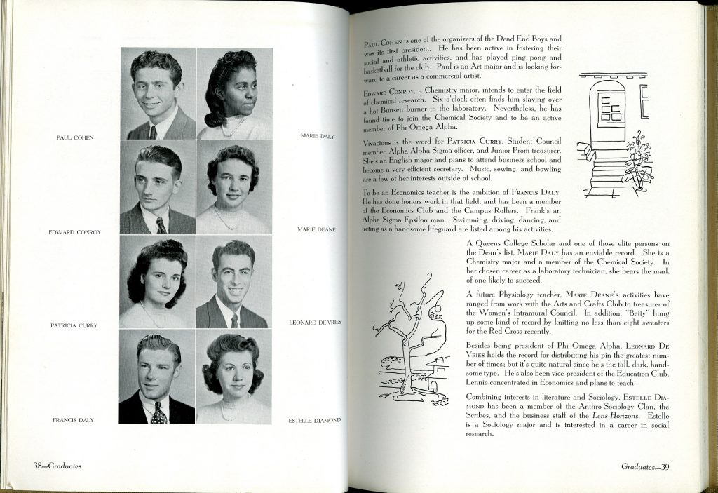 Marie Maynard Daly Yearbook