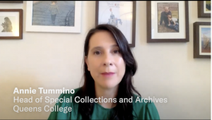 Archivist Annie Tummino featured in JSTOR video