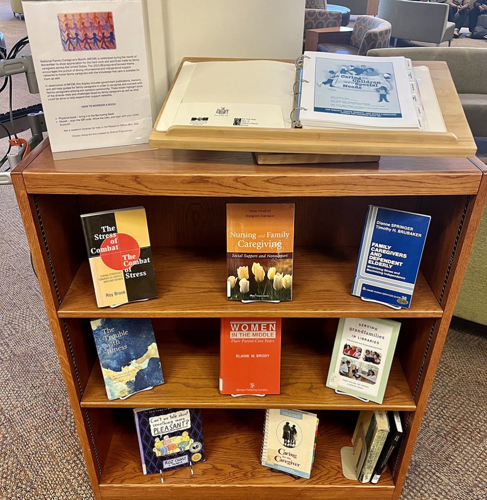 National Family Caregivers Month Book Display