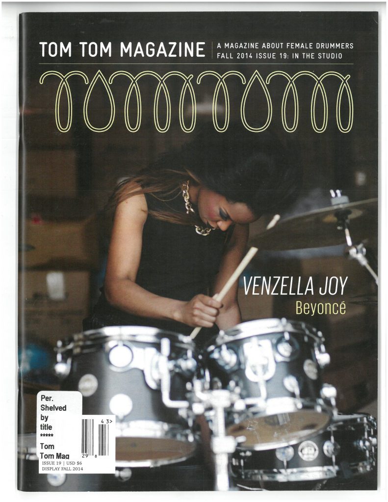 Tom Tom Magazine Issue 19: In the Studio
Cover image of Venzella Joy