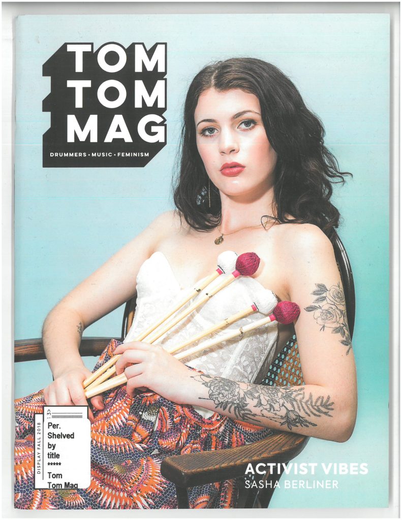 Tom Tom Magazine Issue 35: Marching
Cover image of Sasha Berliner